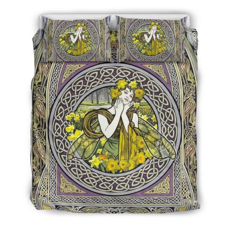 Celtic Bedding Set - Welsh Daffodil Fairy K5