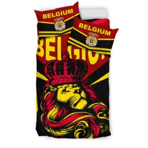 Belgium Lion Duvet Cover Bn10