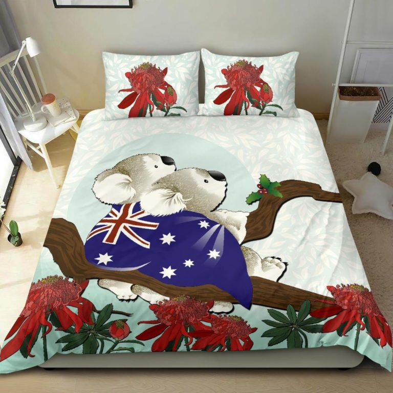 Australia Bedding Set - Koala and Waratah A02