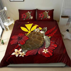 Hawaii Bedding Set - Red Turtle A02