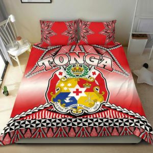 Tonga Coat Of Arms Bedding Set - BN12