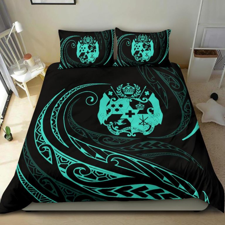 Tonga Bedding Set - Turquoise -  Frida Style J94