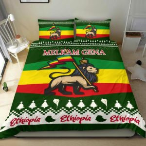 Ethiopia Christmas Bedding Set K5