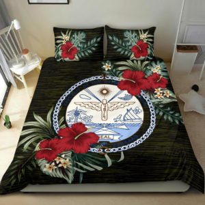 Marshall Islands Bedding Set - Special Hibiscus A7