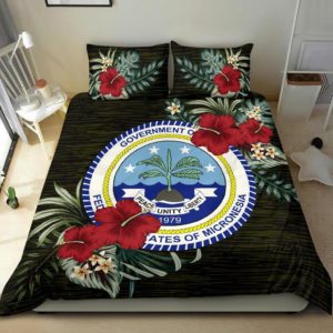 Federated States of Micronesia Bedding Set - Special Hibiscus A7