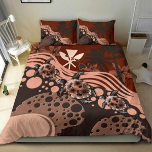 Hawaii Bedding Set - Pink Turtle Hibiscus A24