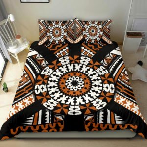 Fiji Islands Tapa Masi Bedding Set J0