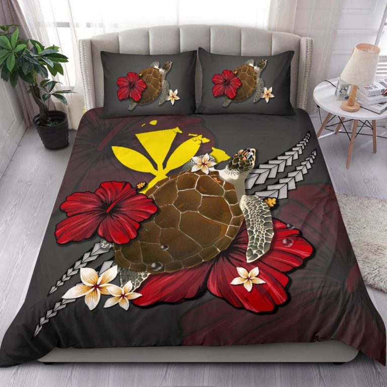 Hawaii Bedding Set - Gray Turtle A02
