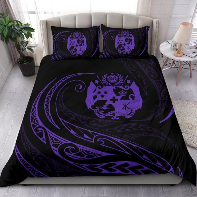 Tonga Bedding Set - Purple -  Frida Style J94