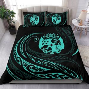 Tonga Bedding Set - Turquoise -  Frida Style J94