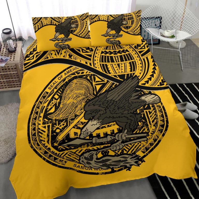 American Samoa Bedding Set Yellow A24