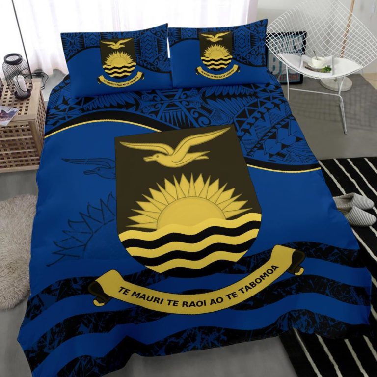 Kiribati Bedding Set Dark Blue A24