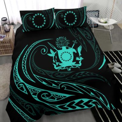 Cook Islands Bedding Set - Turquoise -  Frida Style J94