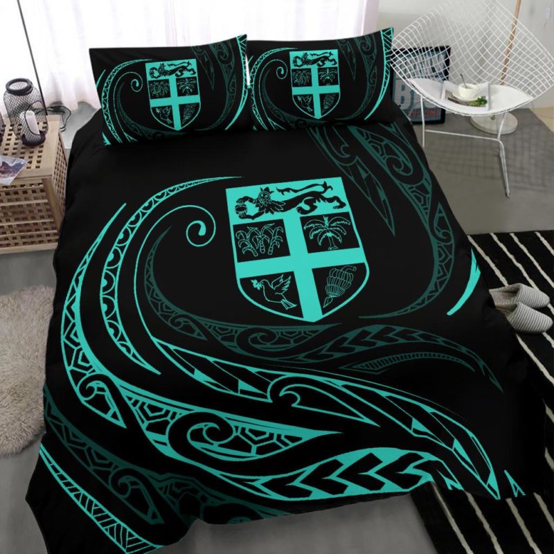 Fiji Bedding Set - Turquoise -  Frida Style J94