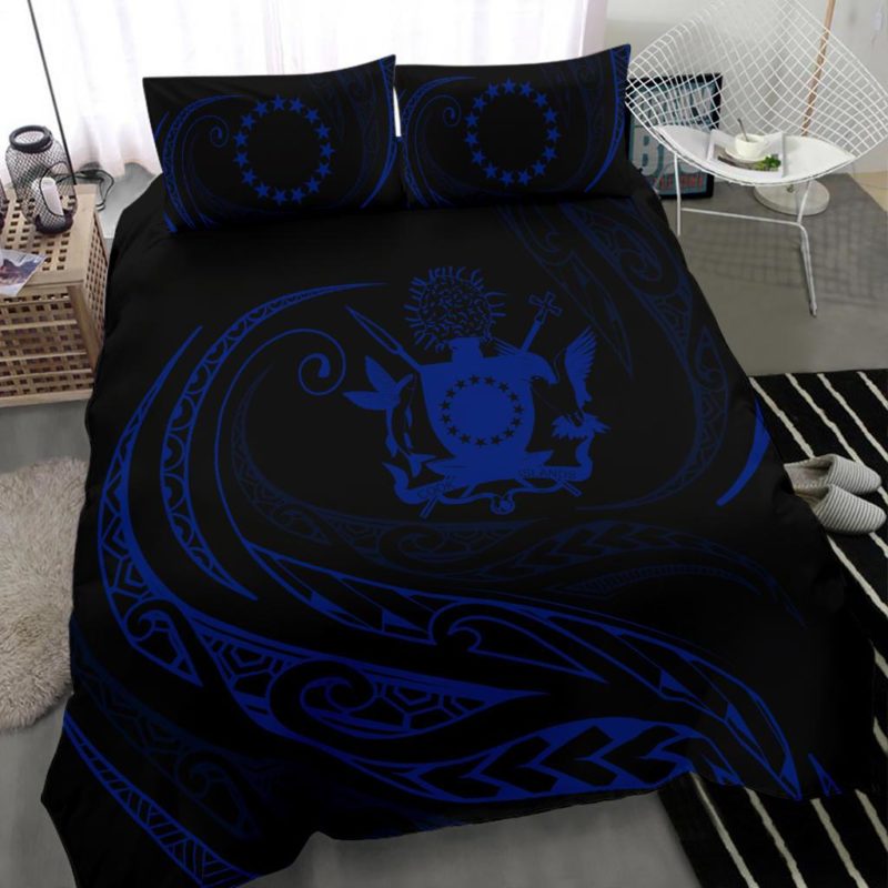 Cook Islands Bedding Set - Blue -  Frida Style J94