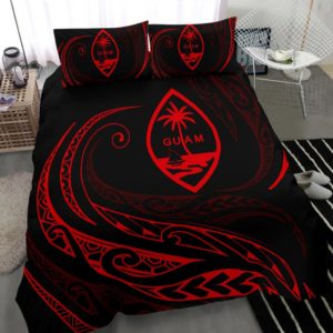 Guam Bedding Set - Red -  Frida Style J94