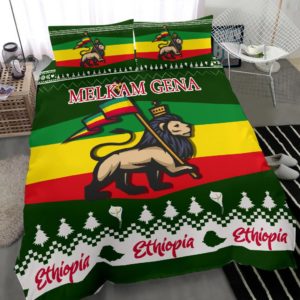 Ethiopia Christmas Bedding Set K5