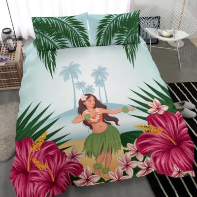 Hula Bedding Set Hawaii Hibiscus TH5