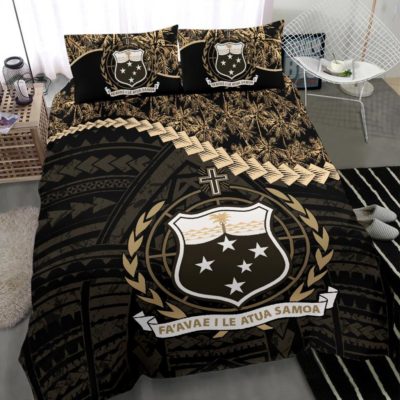 Samoa Bedding Set Golden Coconut A02