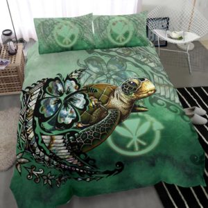 Kanaka Maoli Bedding Set Hawaii Turtle TH5