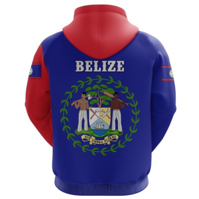 Belize Hoodie Zip Streetwear Style K4