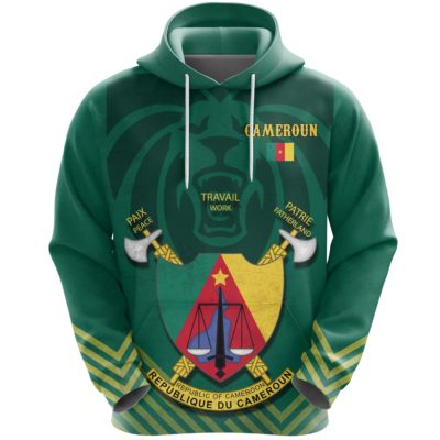Cameroon Hoodie With Special Lion K5