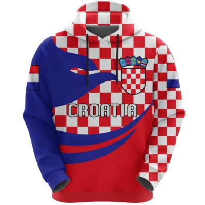 Croatia Hoodie Proud Version K4