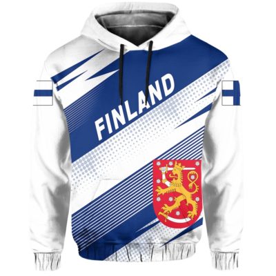 Finland Flag Hoodie - Pride Style J4