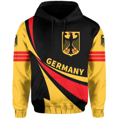 Germany Flag Hoodie - Doma Style J1
