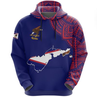 American Samoa Map Special Hoodie A5