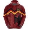 Germany Coat Of Arms Hoodie Red A5