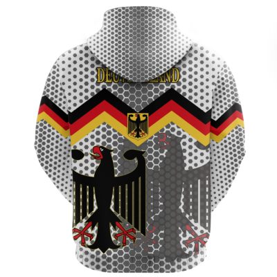 Germany Coat Of Arms Hoodie White A5