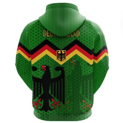 Germany Coat Of Arms Hoodie Green A5