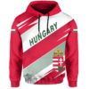 Hungary Flag Hoodie - Pride Style J4