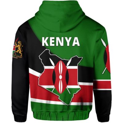 Kenya Madaraka Zip Up Hoodie K4