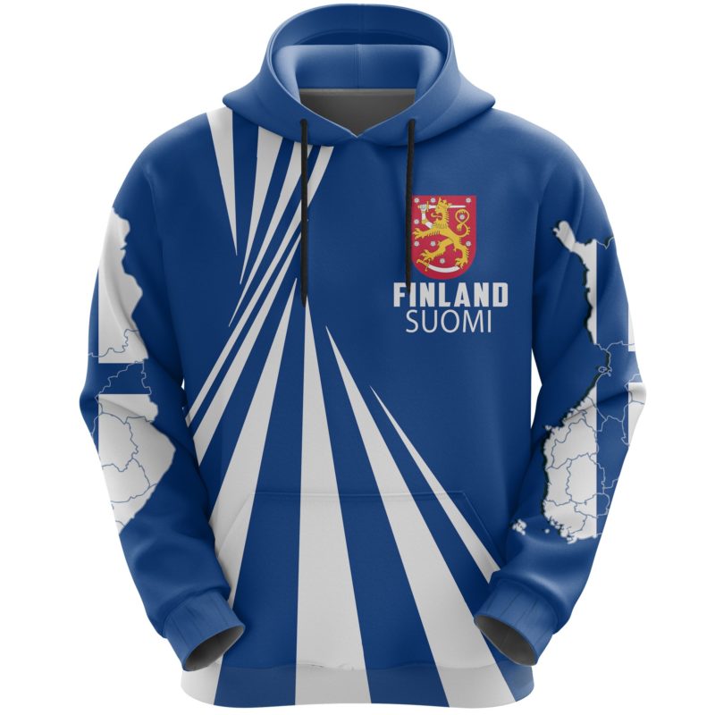 Finland-Suomi Hoodie Th5