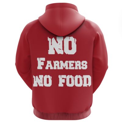 Netherlands Hoodie - No Farmers No food (Zip) A10
