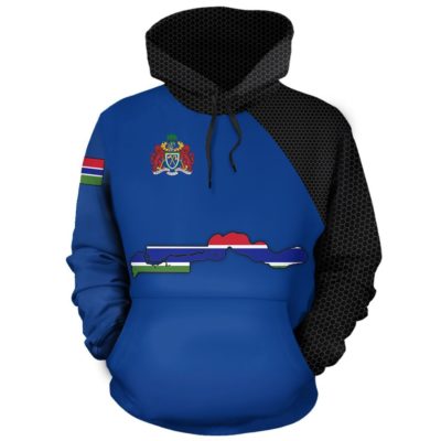 Gambia Hoodie Map A04