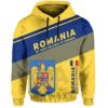 Romania Flag Motto Hoodie - Limited Style - J2
