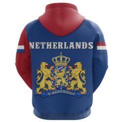Netherlands Hoodie Zip Streetwear Style K4