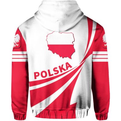 Poland Flag Hoodie - Doma Style J1