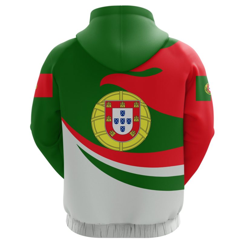 Portugal Hoodie Zip Proud Version K4