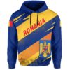 Romania Flag Hoodie - Pride Style J4