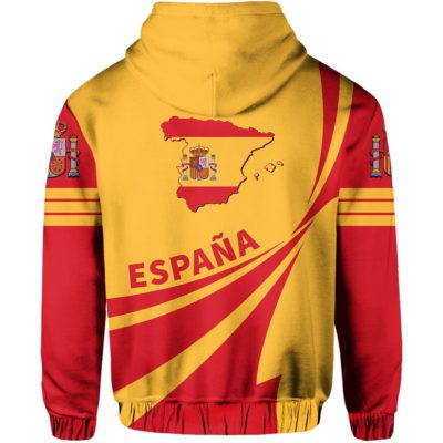 Spain Flag Hoodie - Doma Style J1