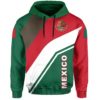 Mexico Flag Hoodie - Rambo Style J7