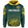 1stTheWorld Australia Hoodie Coat Of Arms - Rugby Style Th05