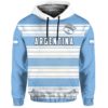 Argentina Hoodie - Rugby Style Th5