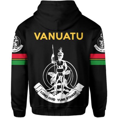 Vanuatu Flag Hoodie - Map Version J1