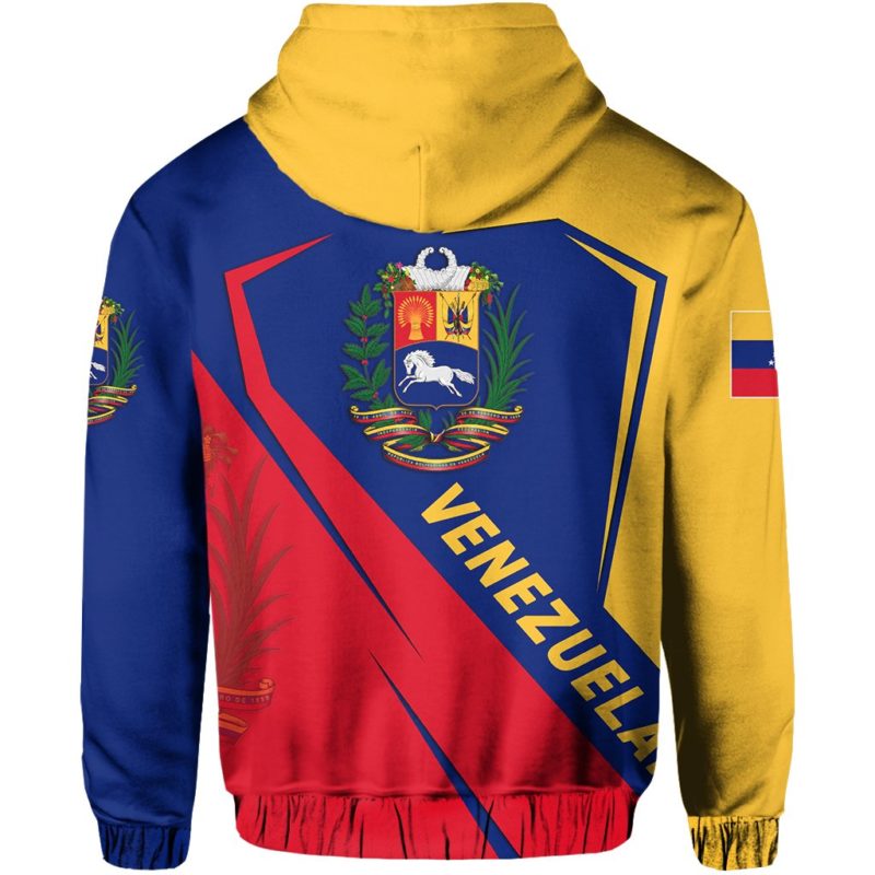 Venezuela Flag Hoodie - Diamond Style J1