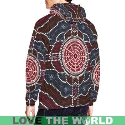 1stTheWorld Australia Aboriginal All Over Print Hoodie 02 TH7